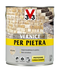 Vernice speciale per pietra - incolore - 2,5 litri